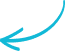 A light blue curved arrow pointing up and to the right on a light background.